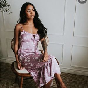 Saltwater Luxe Enzo Midi Dress-EUC